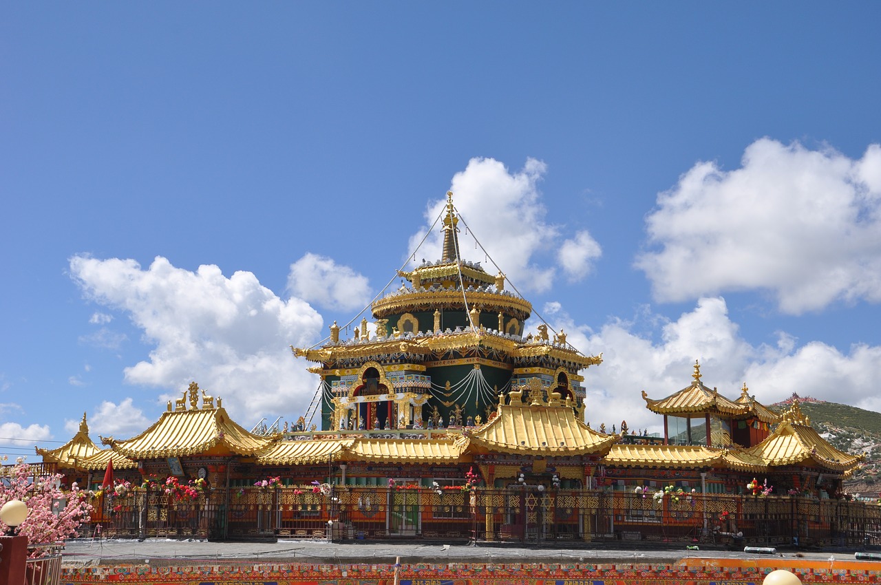 temple pagoda tourism free photo