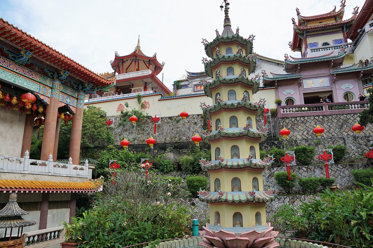 temple architecture travel free photo