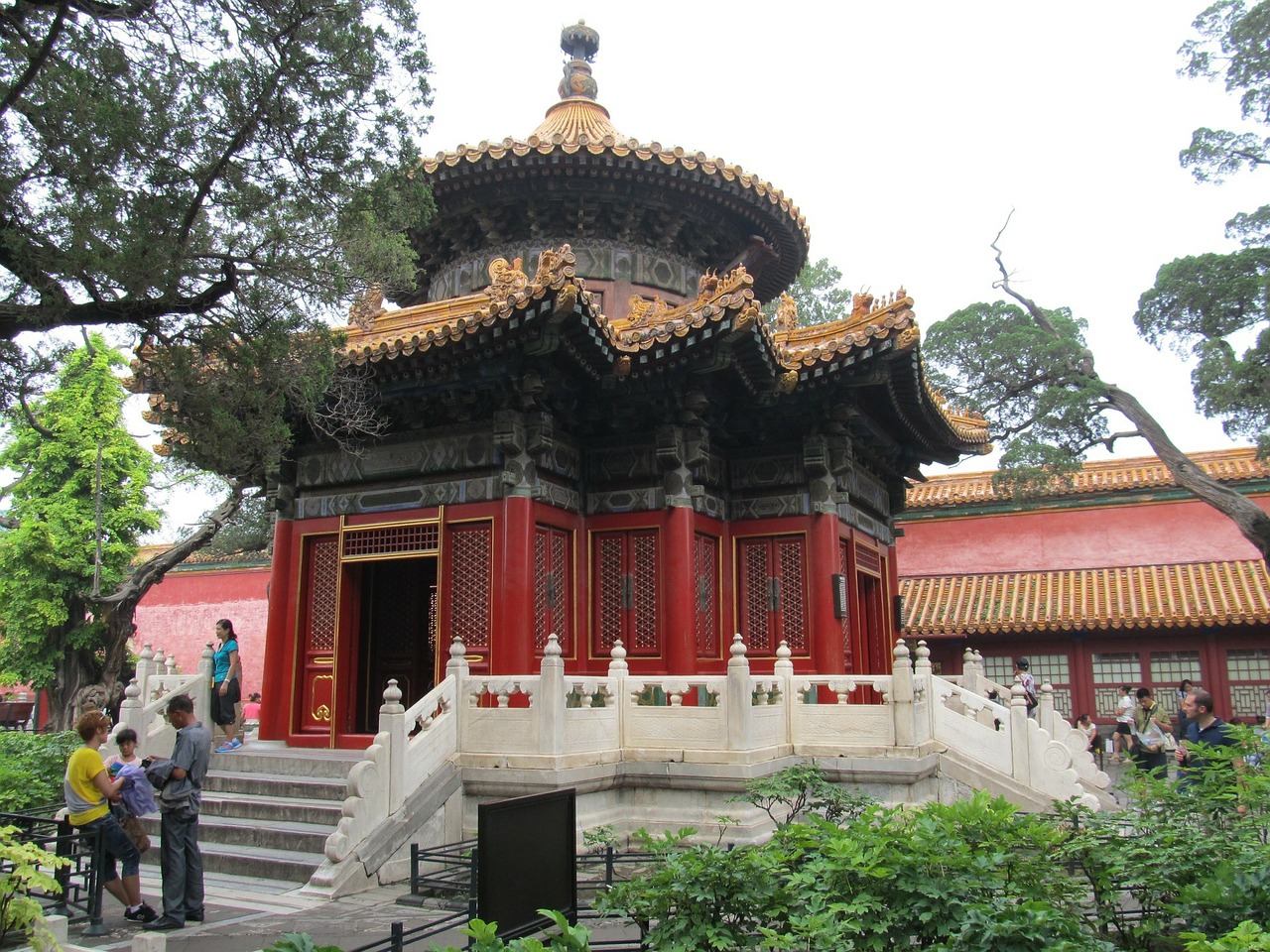 temple china building free photo