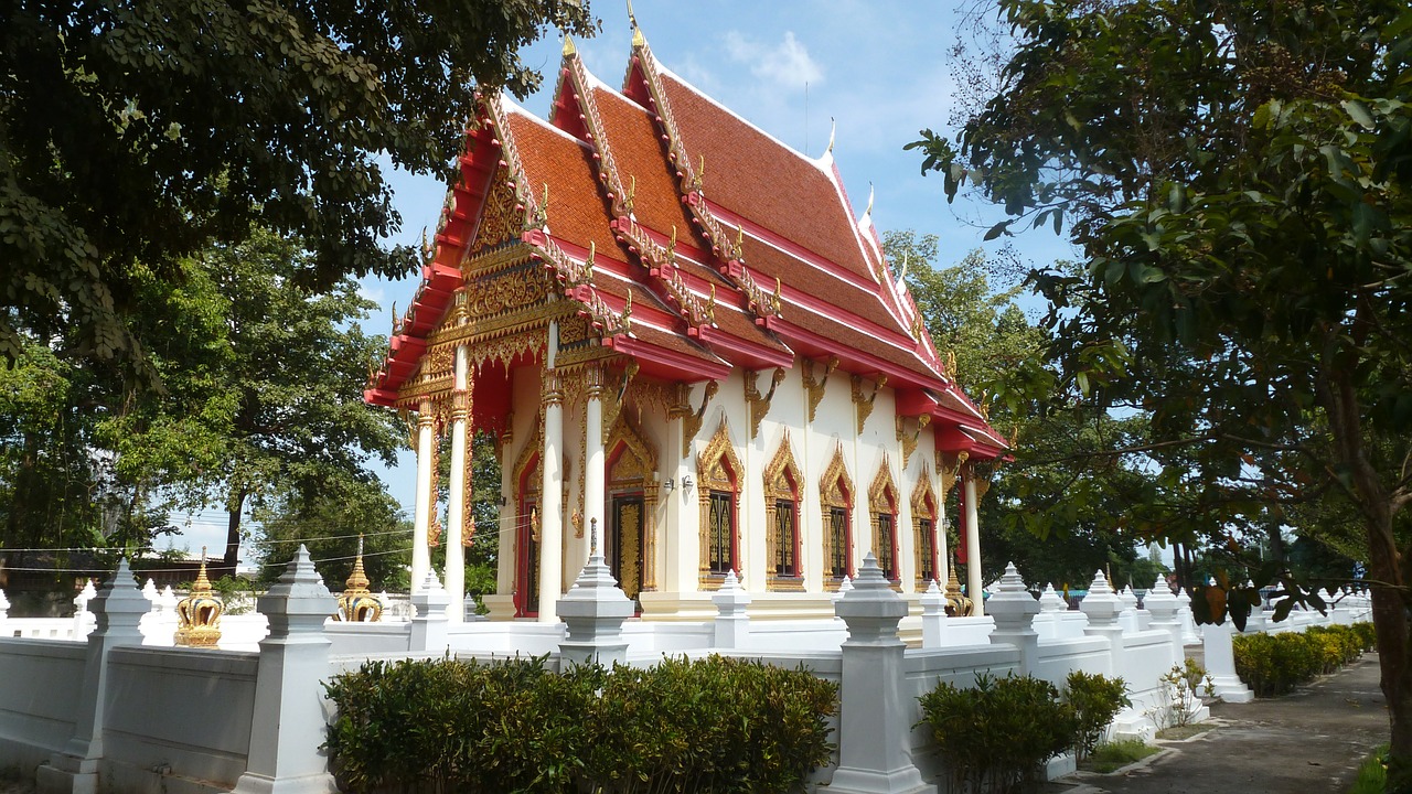 temple thailand hua hin free photo