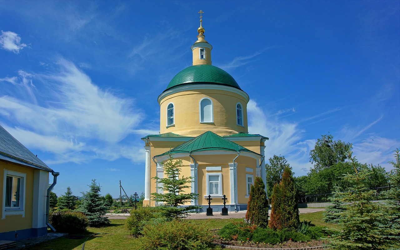temple  orthodoxy  russia free photo
