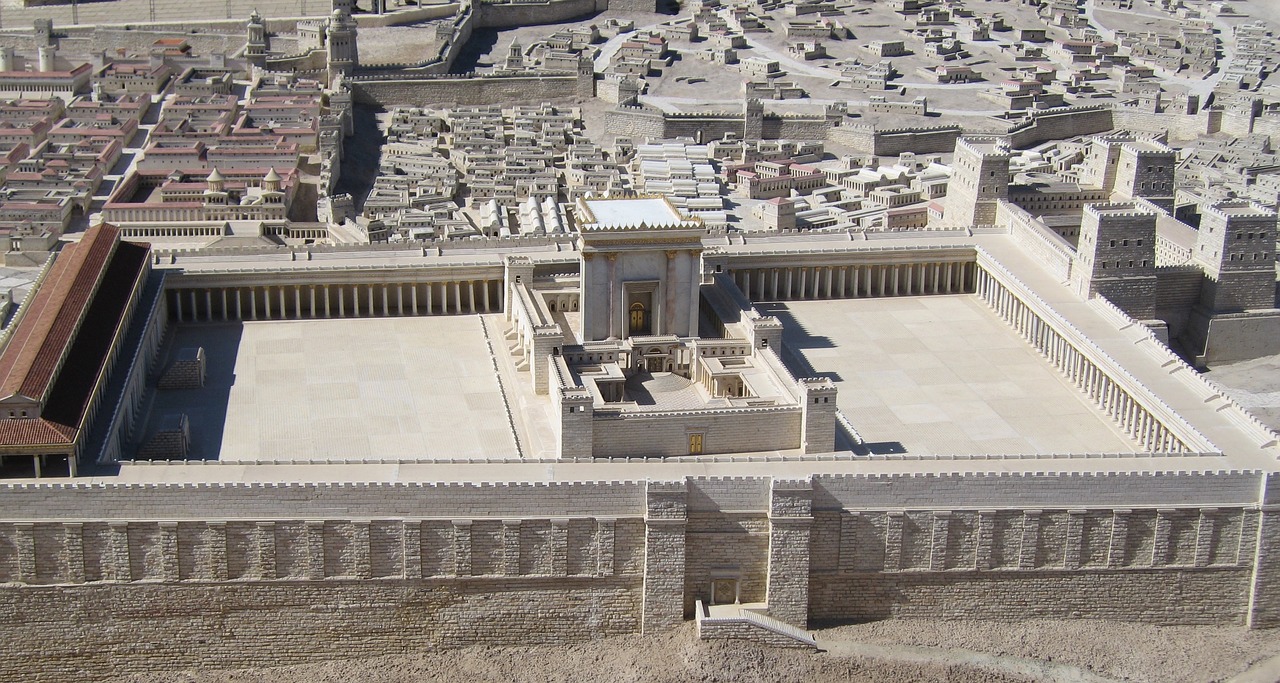 temple  model  jerusalem free photo