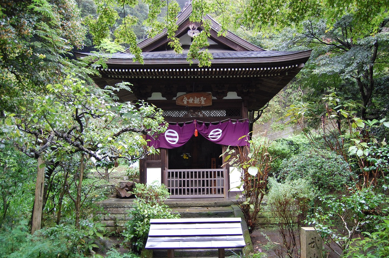 temple  buddhist  kamakura free photo