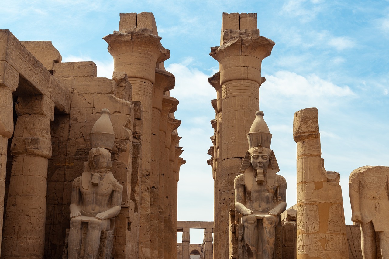 temple  luxor  egypt free photo