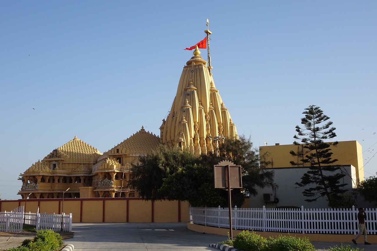 temple  somnath  architecture free photo