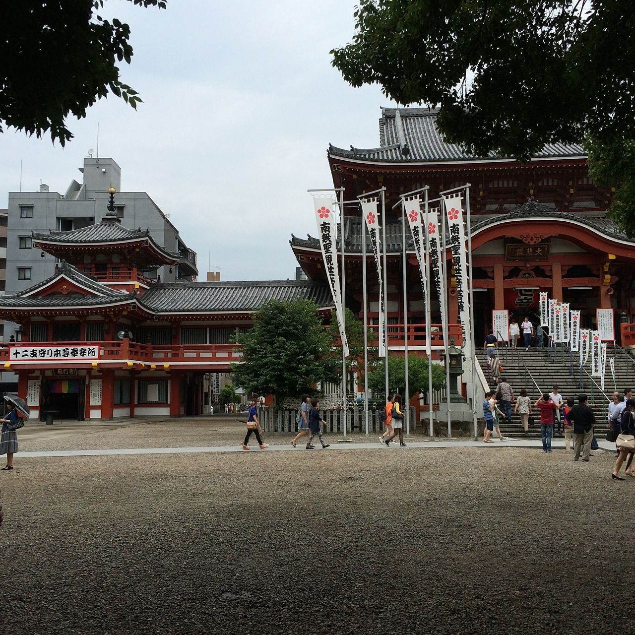 temple people japanese free photo