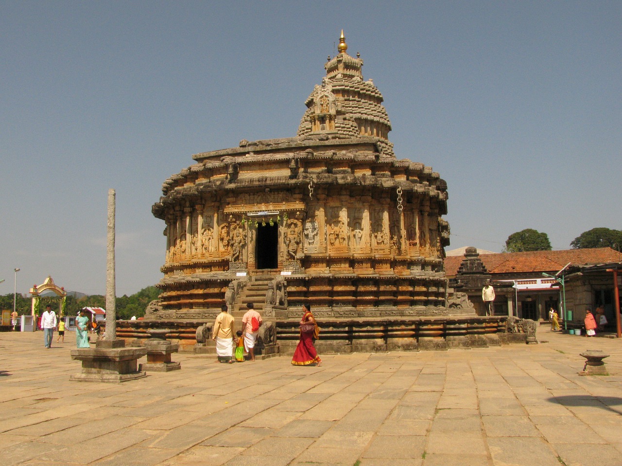 temple shringeri karnataka free photo