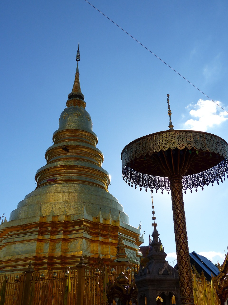 temple lamphun thailand free photo