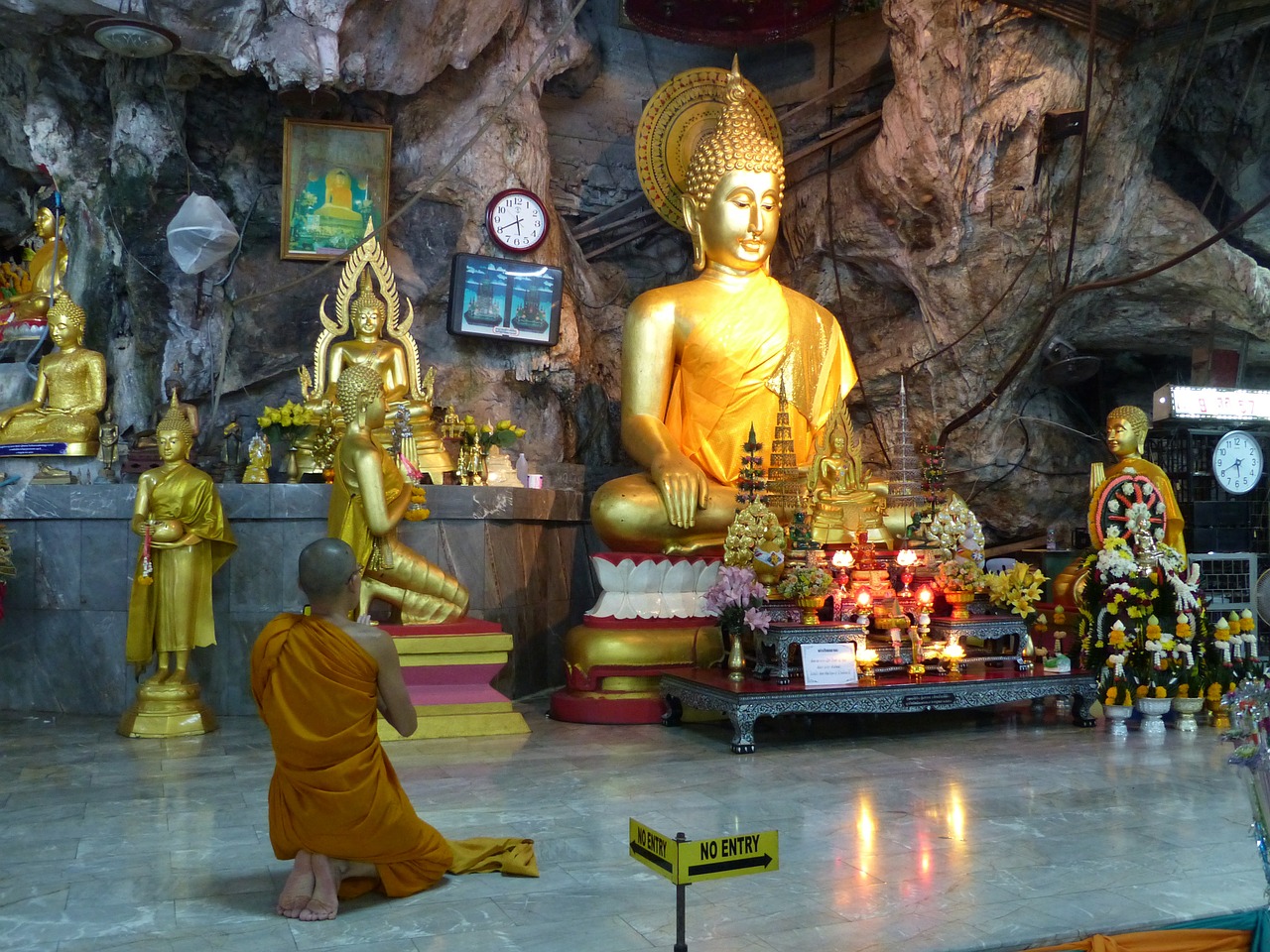 temple tiger cave ao nang free photo