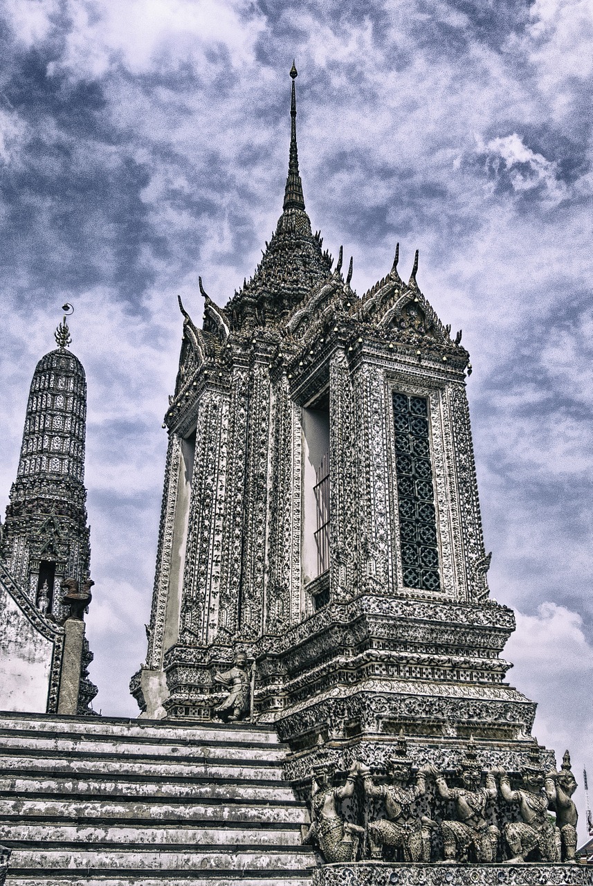 temple thailand the scenery free photo