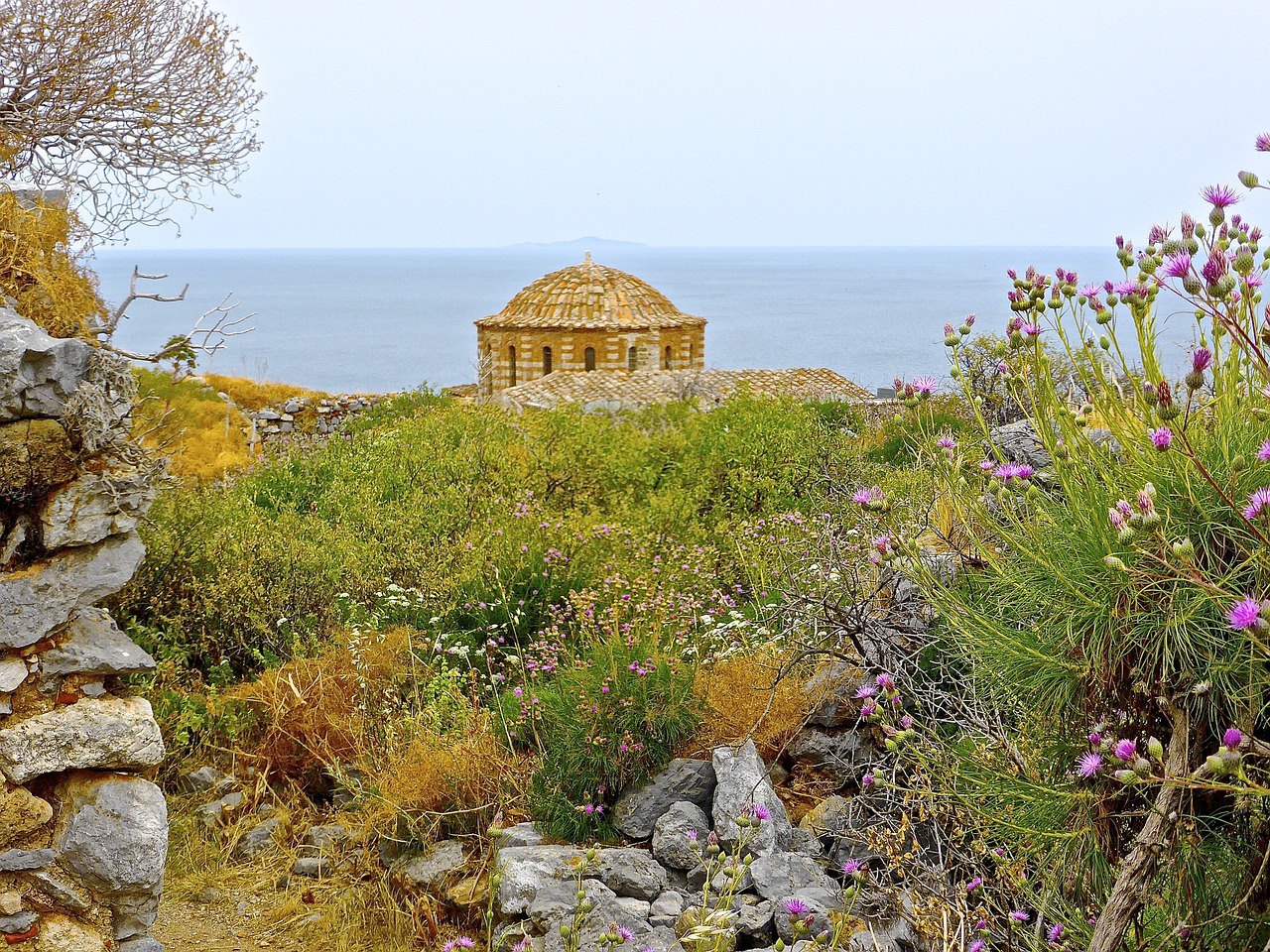 temple byzantine dome free photo