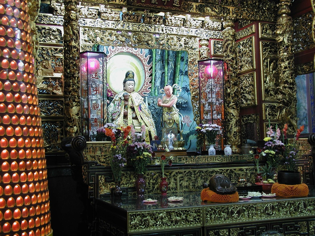 temple shrine buddhist free photo