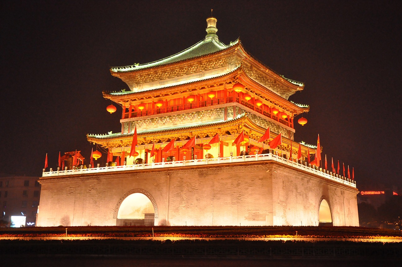 temple pagoda china free photo