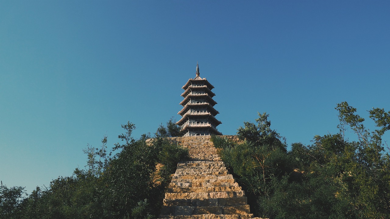 temple building landmark free photo