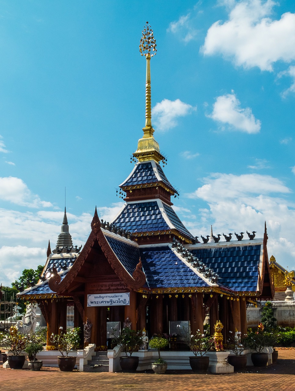 temple complex temple north thailand free photo