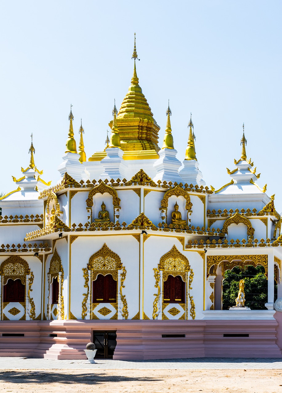 temple complex temple north thailand free photo