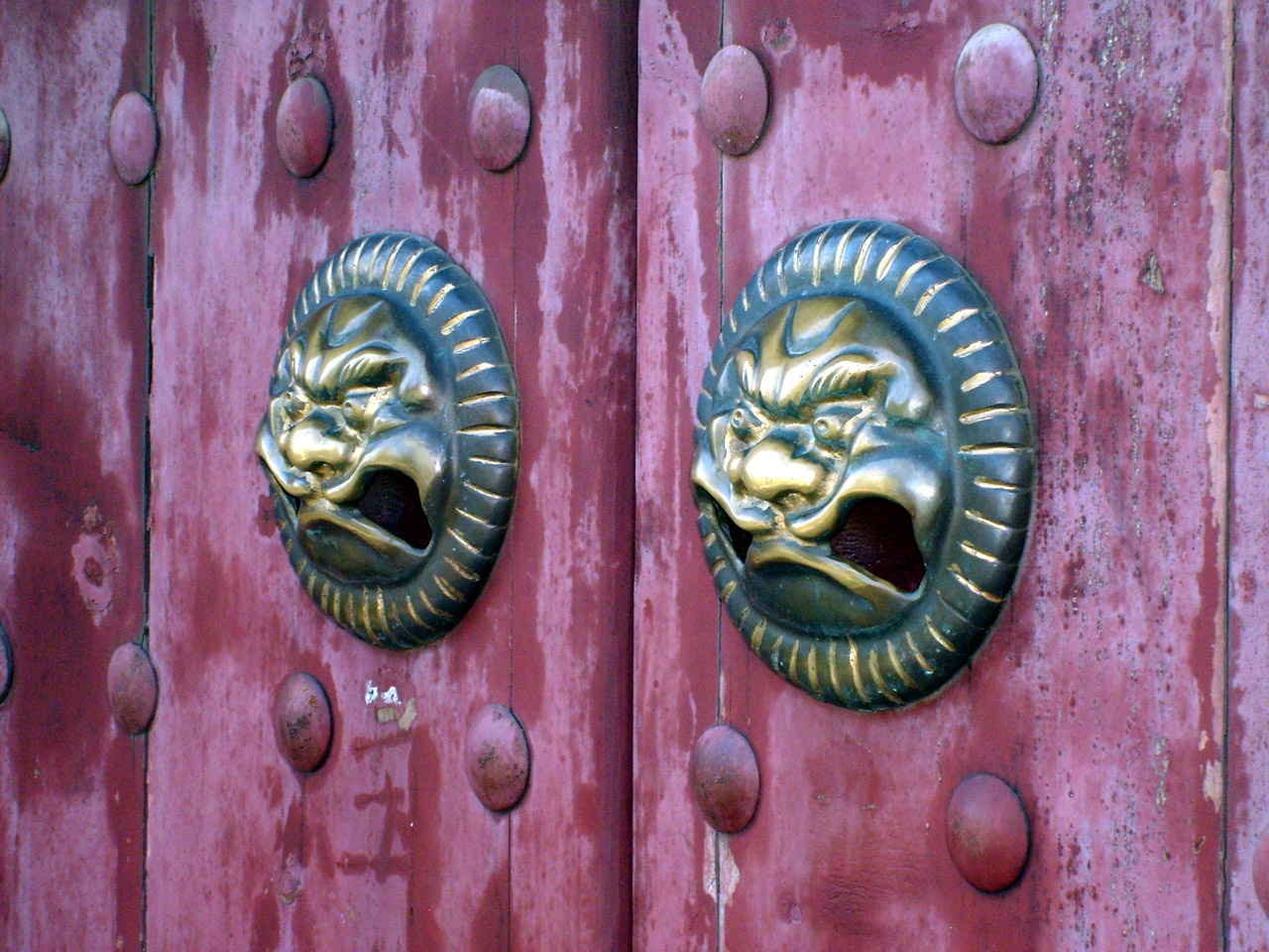 door handle brass free photo