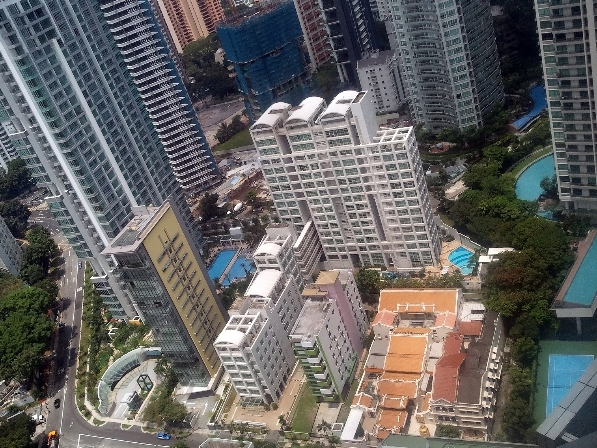 temple singapore city temple in the singapore city free photo