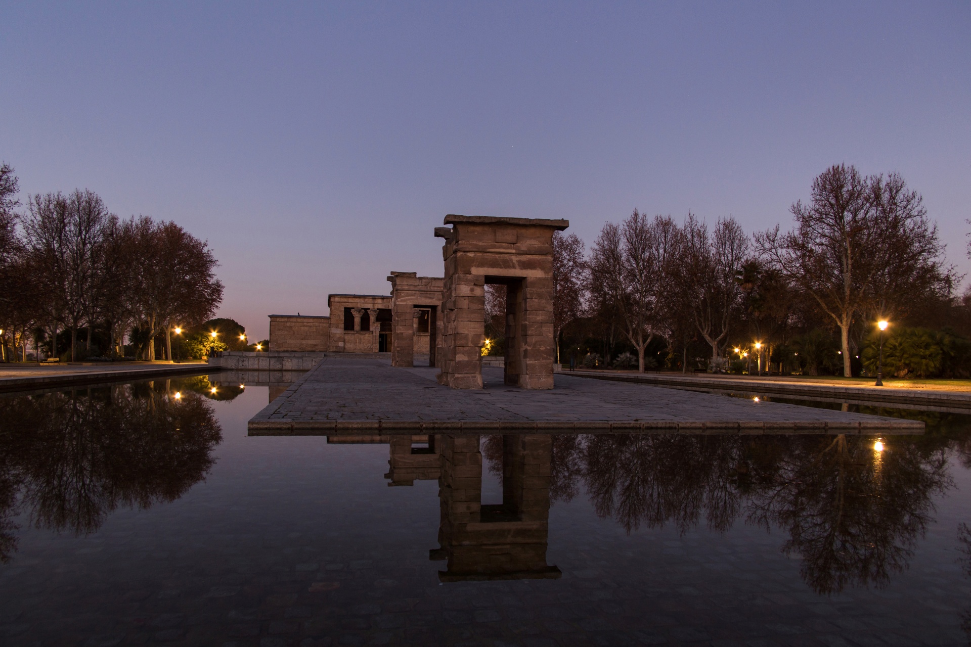 debod temple madrid free photo