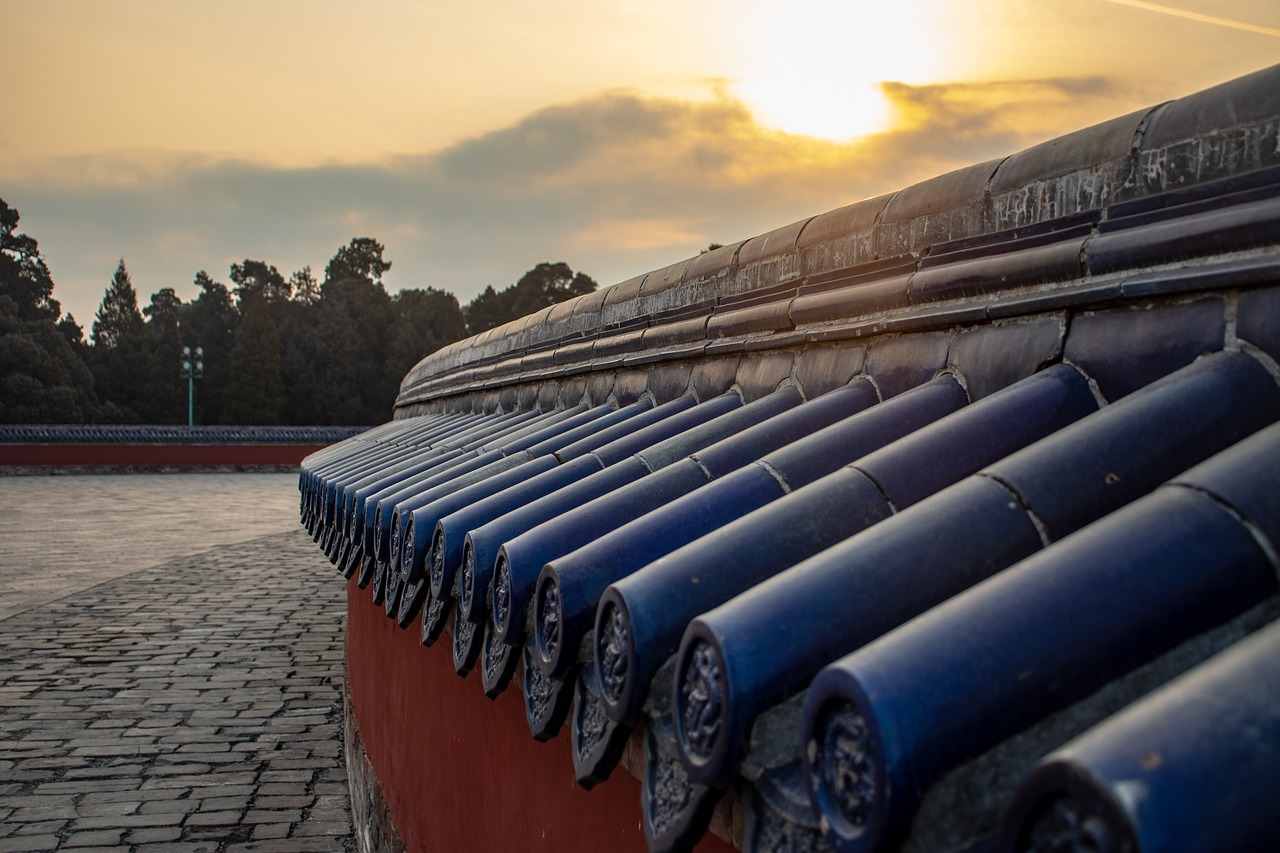 temple of heaven  beijing  architecture free photo