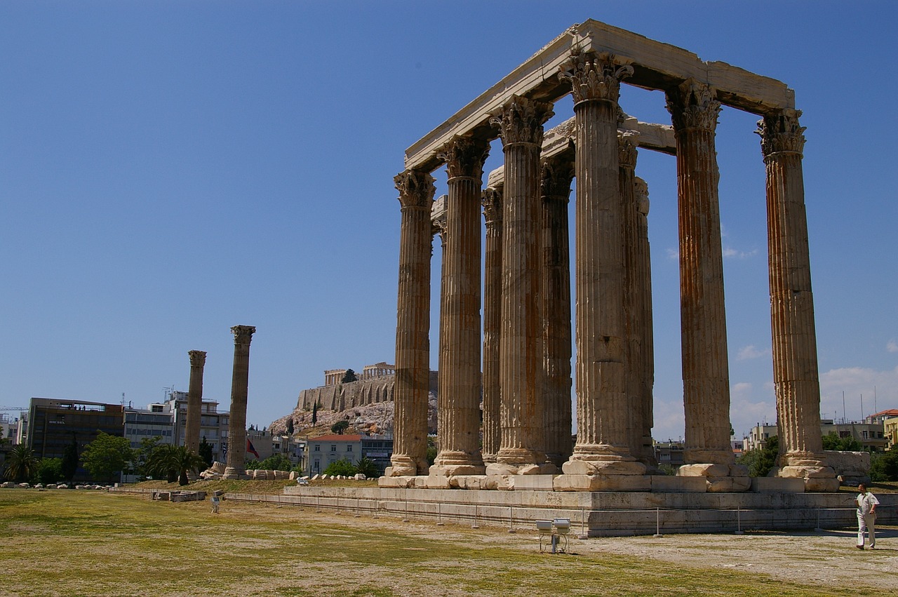 temple of zeus greece greek free photo