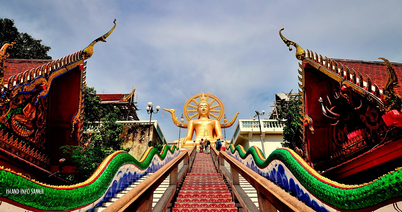 temples buddhist koh samui free photo
