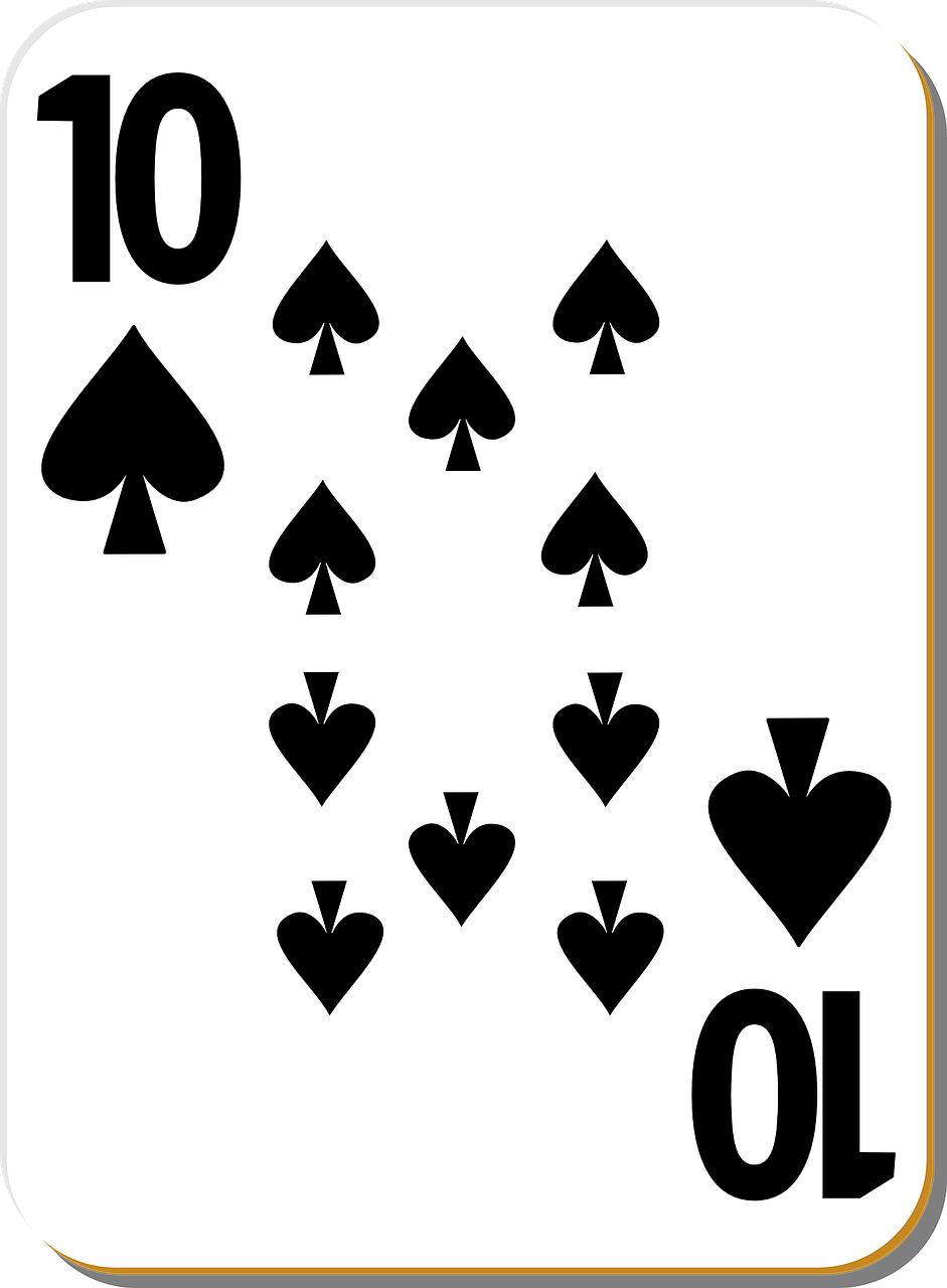 ten spades poker free photo