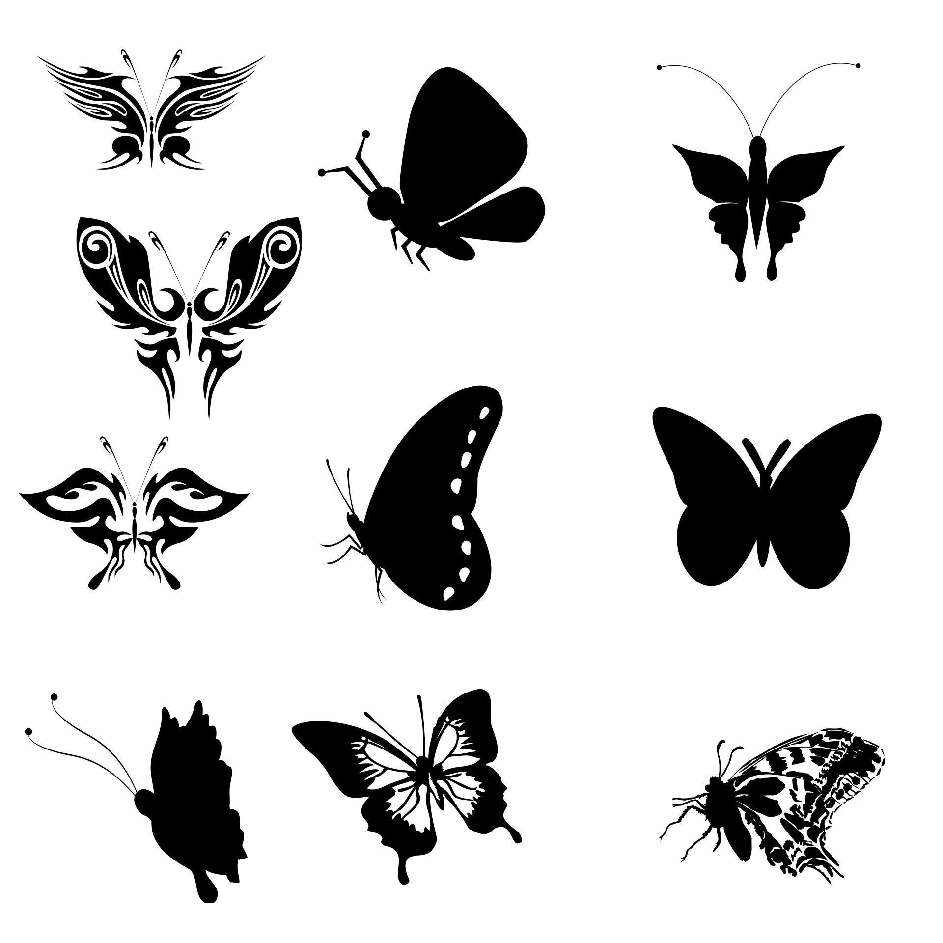Стилизация бабочки