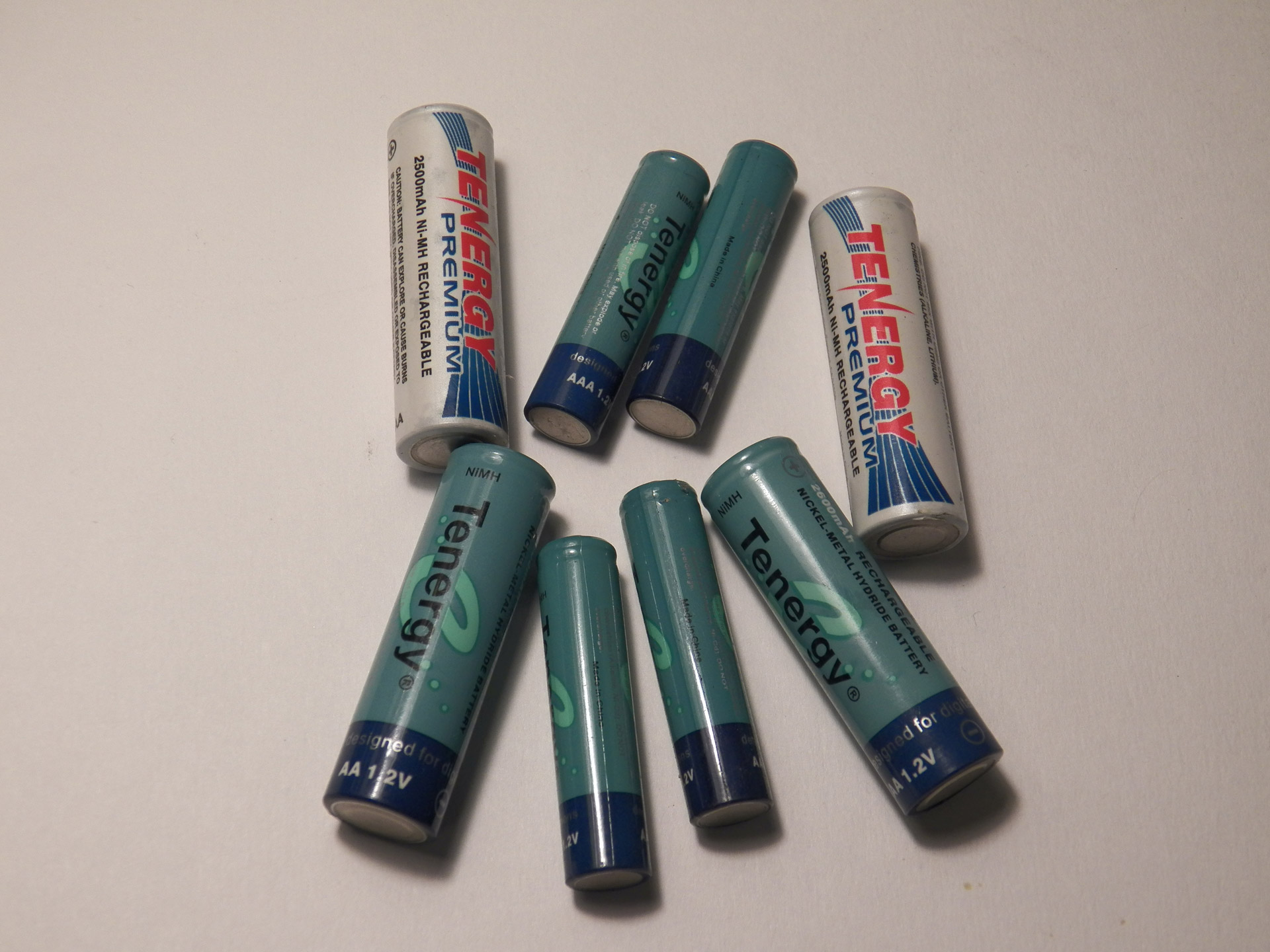 tenergy aa batteries rechargeable batteries free photo
