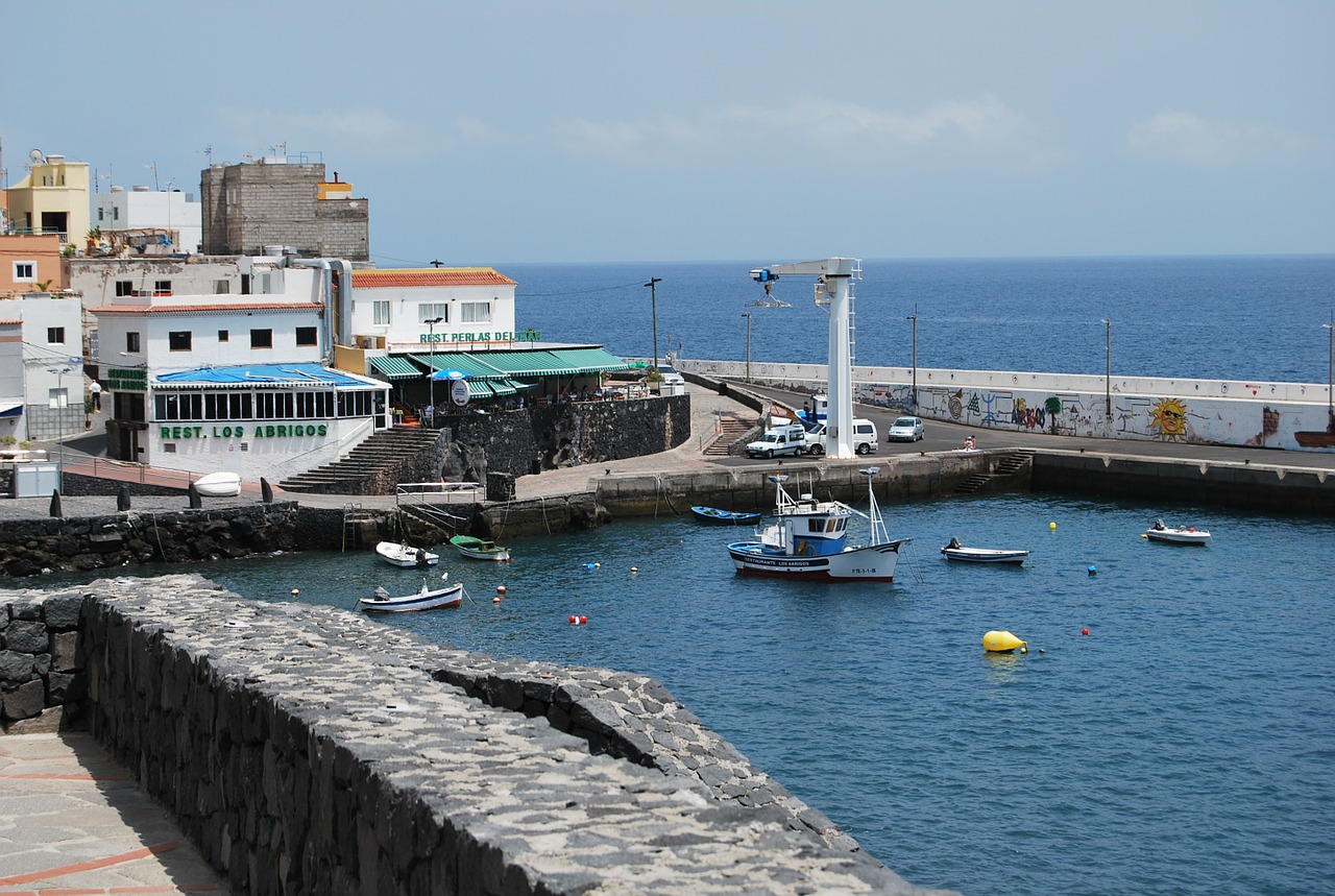 tenerife los abrigos fishing village free photo