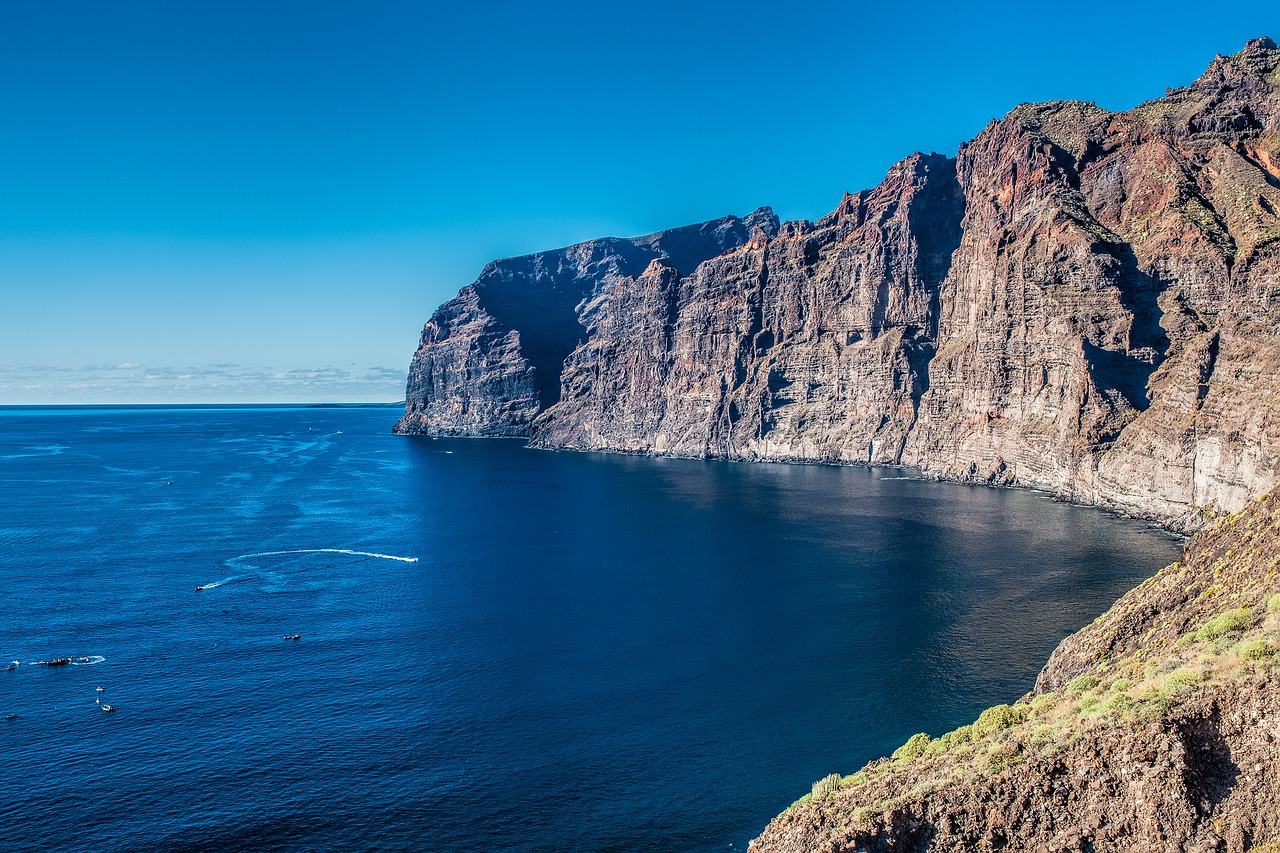 tenerife los gigantes coast free photo