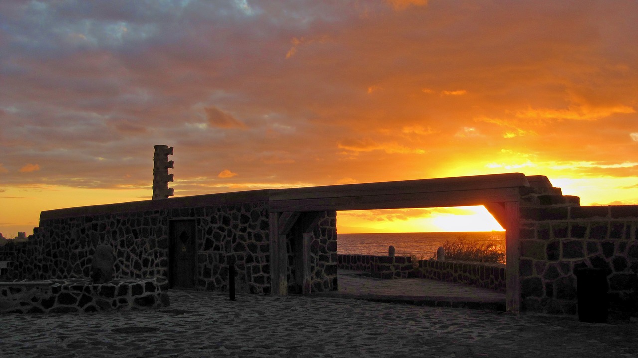 tenerife dawn sunrise free photo