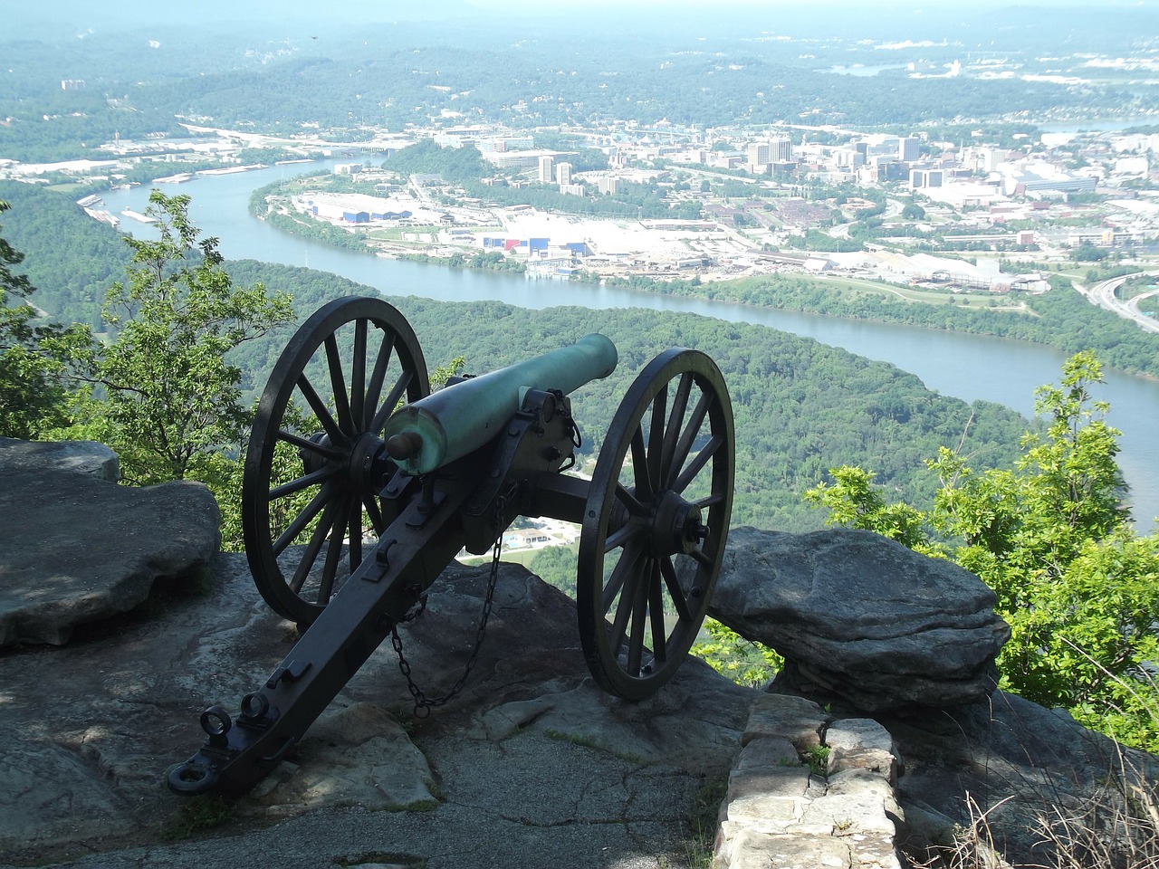 tennessee river cannon free photo