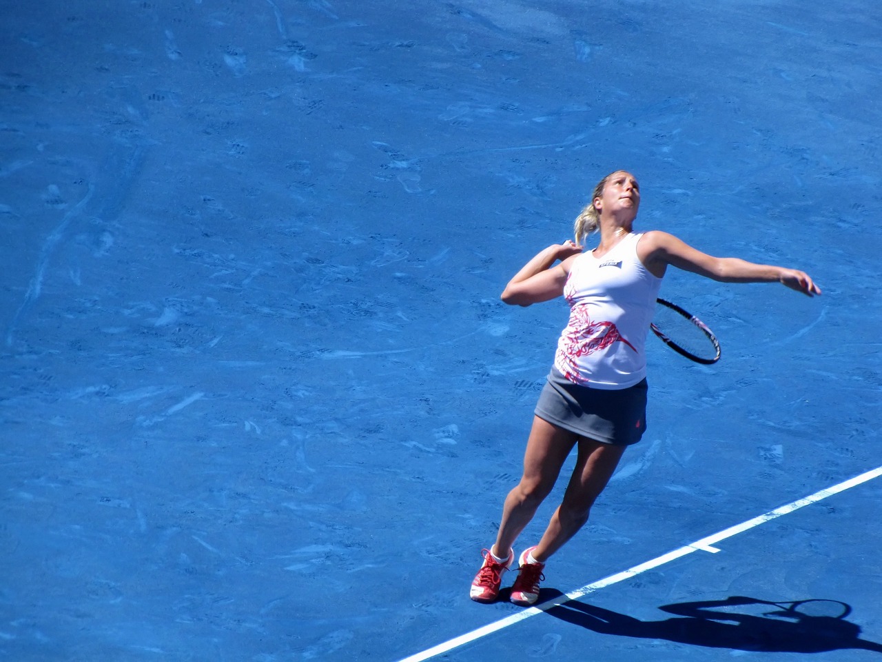 tennis blue clay madrid free photo