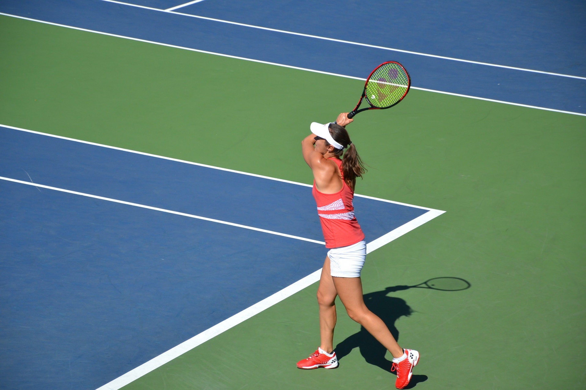 tennis court woman free photo