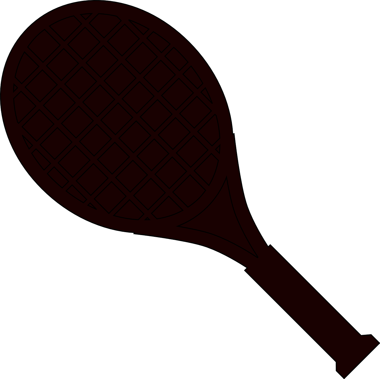 tennis racket paddle free photo