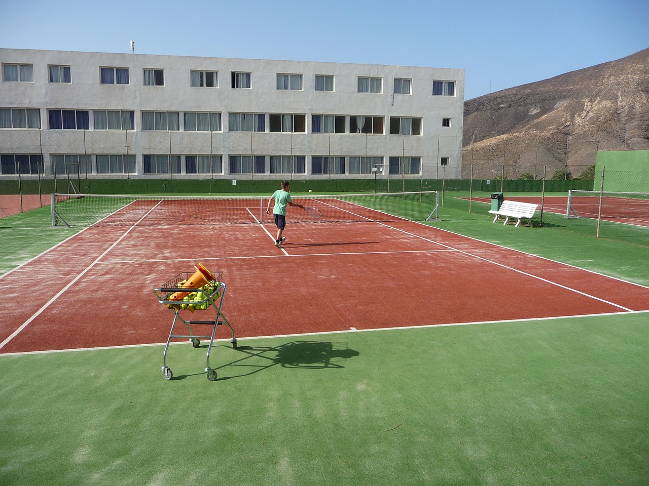 tennis training tennis court free photo