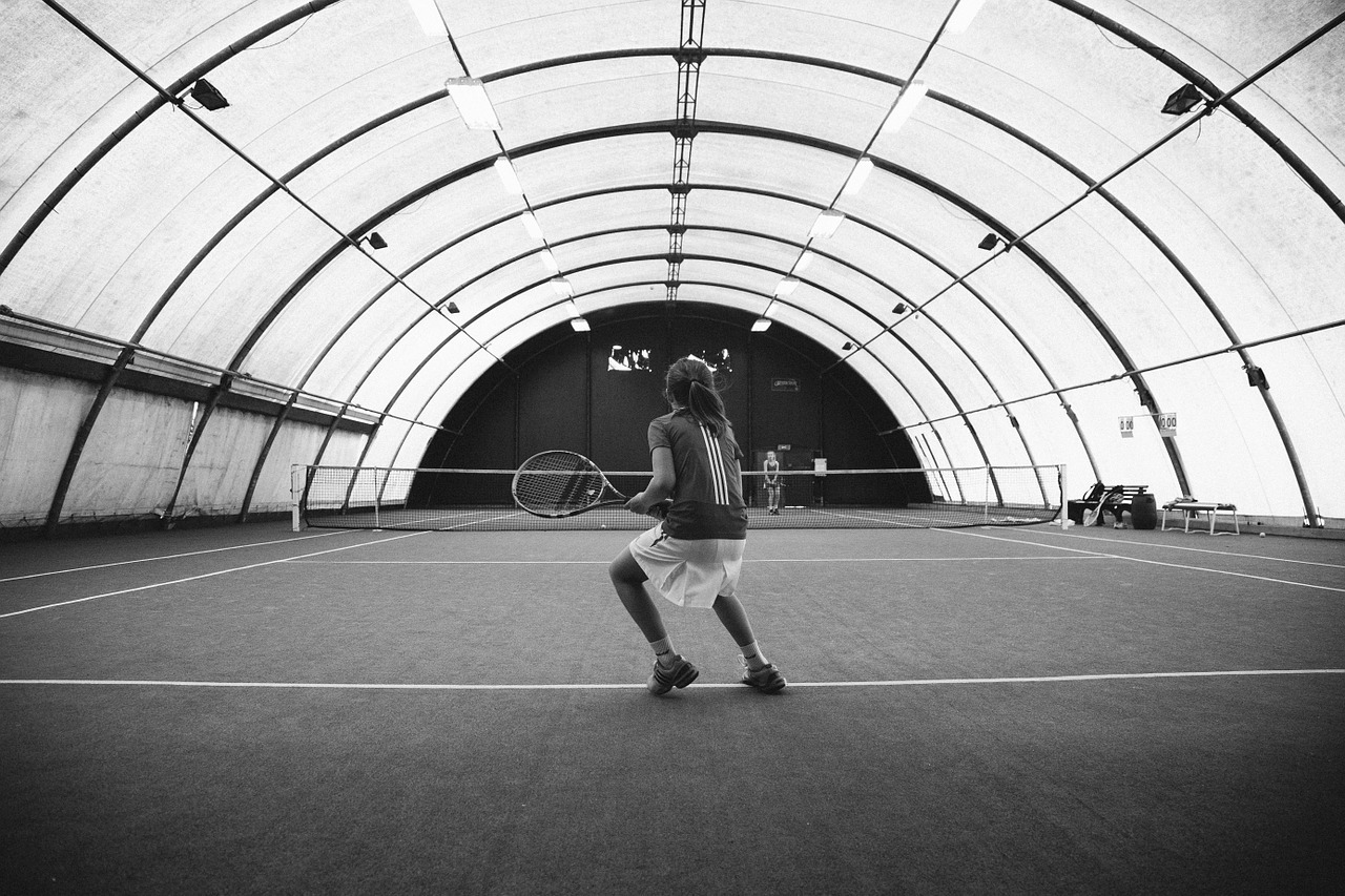 tennis court dome free photo