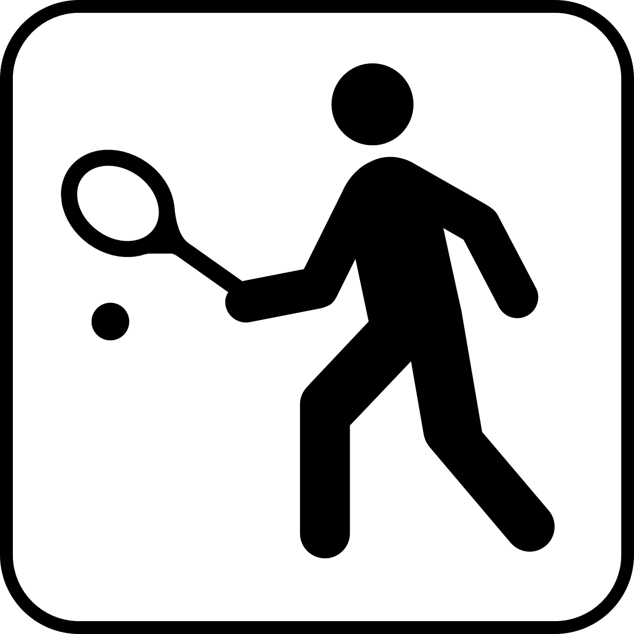 tennis sports ball free photo