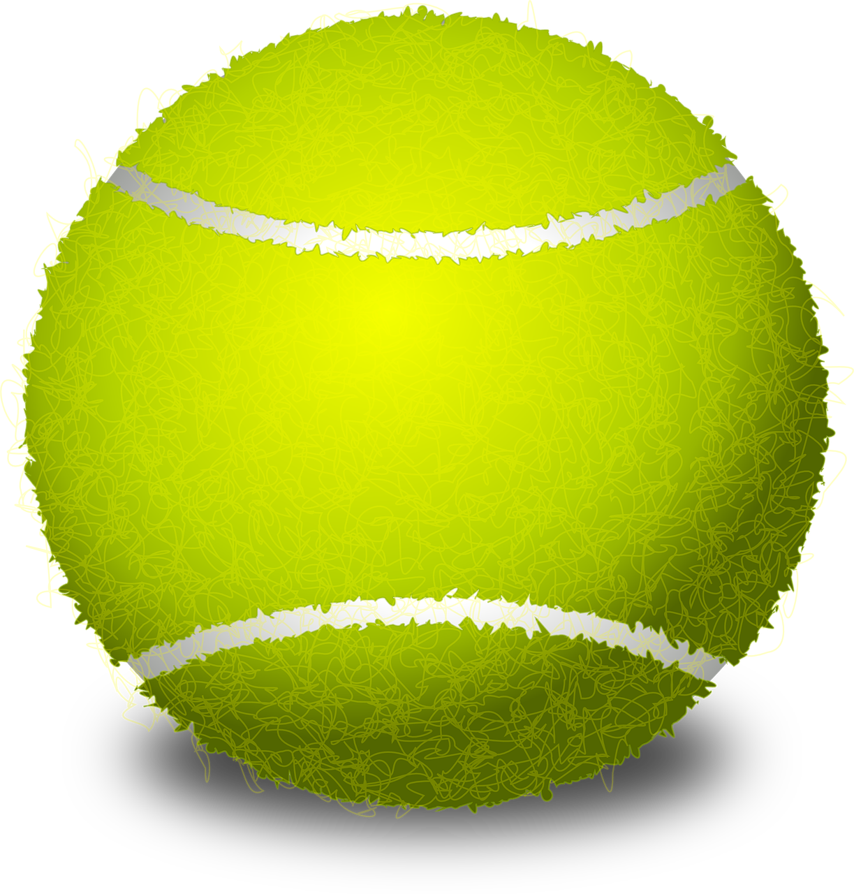 tennis ball ball round free photo