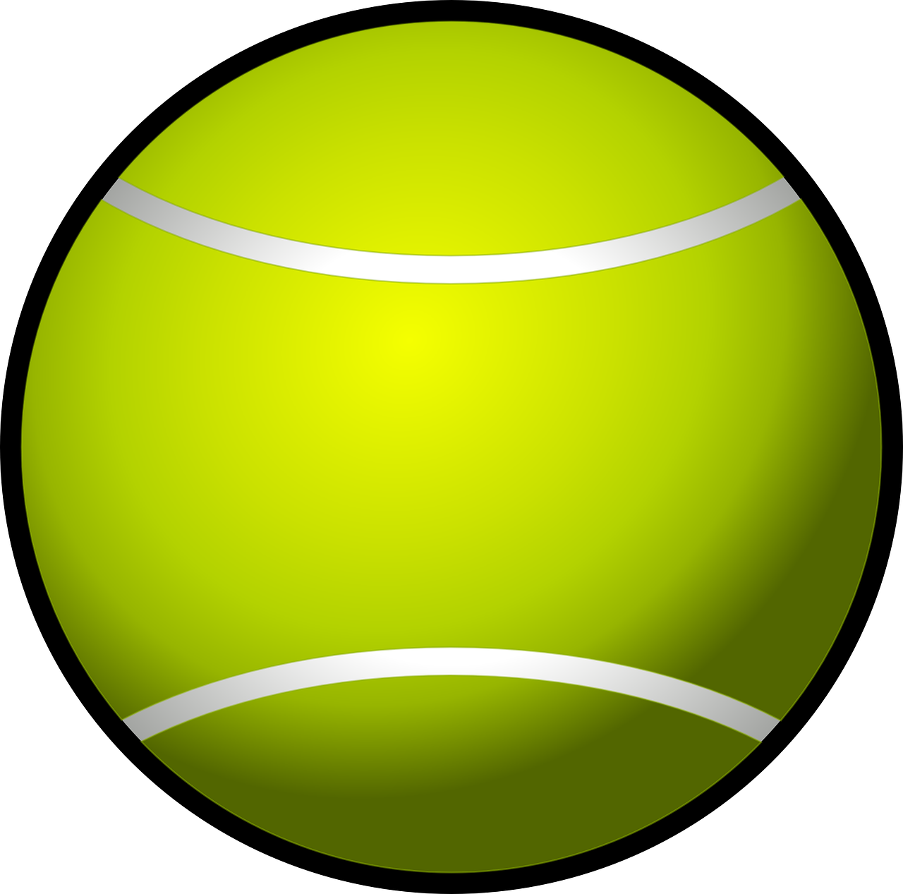 tennis ball sport racket free photo