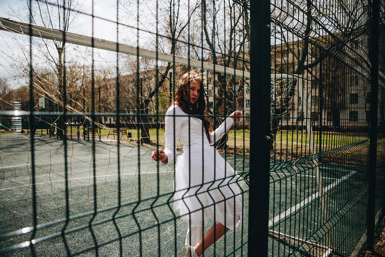 tennis court girl ballet free photo