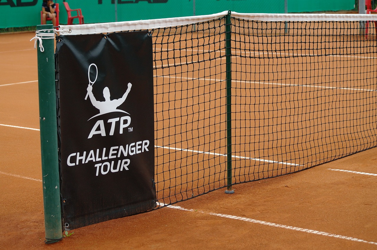tennis court atp challenger tour free photo