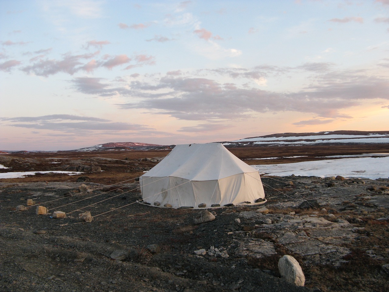 tent inuit canvas free photo