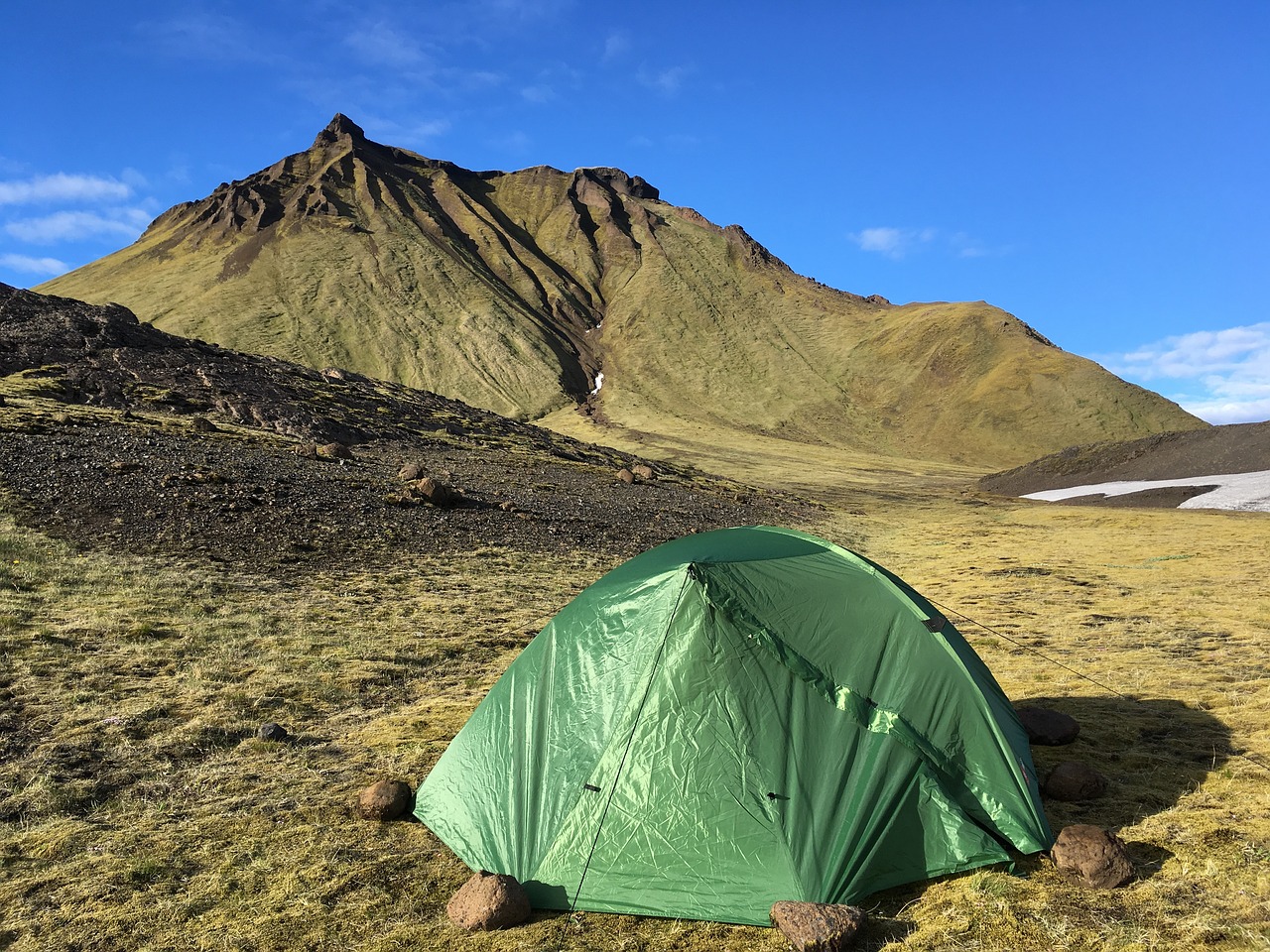 tent mountains mountain free photo