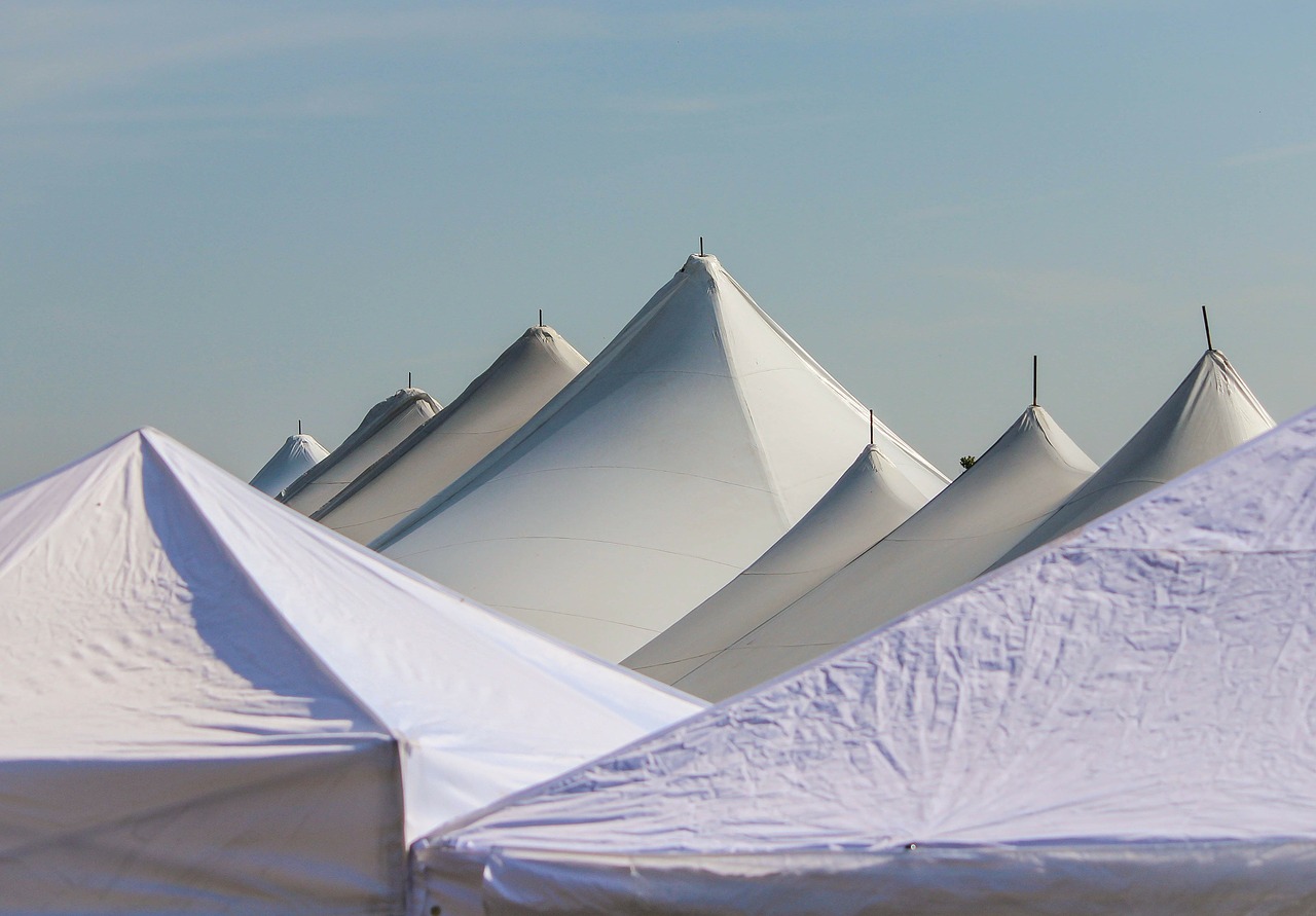 tent tops bigtops fair free photo