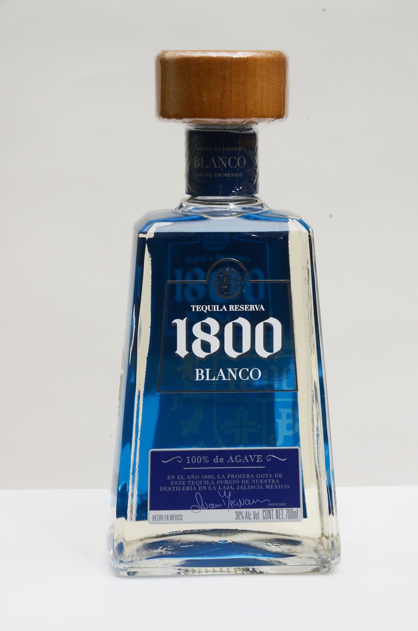 tequila 1800 white tequila premium tequila free photo