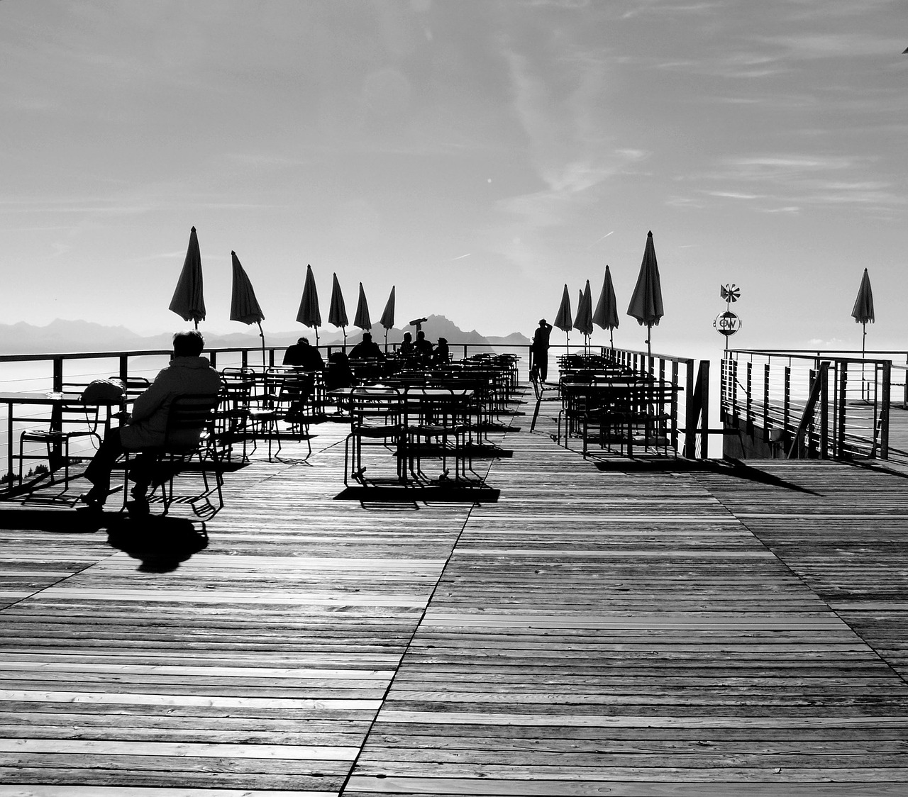 terrace rigi shadow free photo