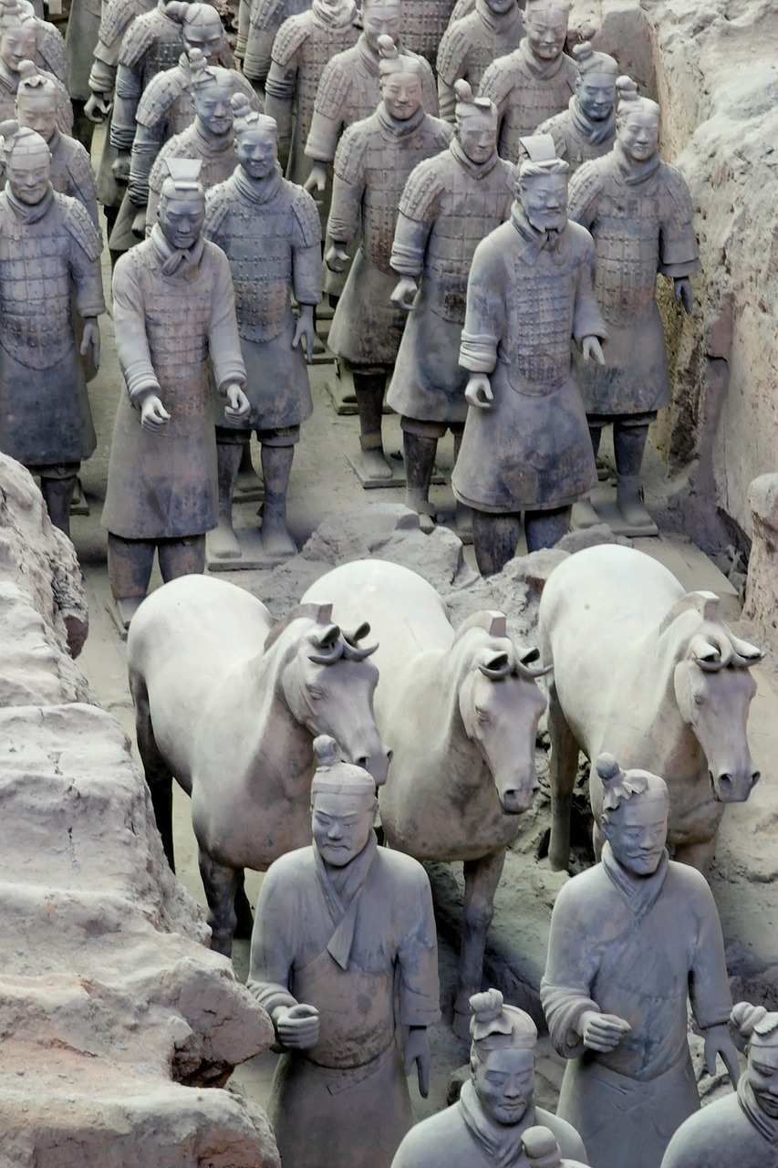 terracotta warrior china free photo
