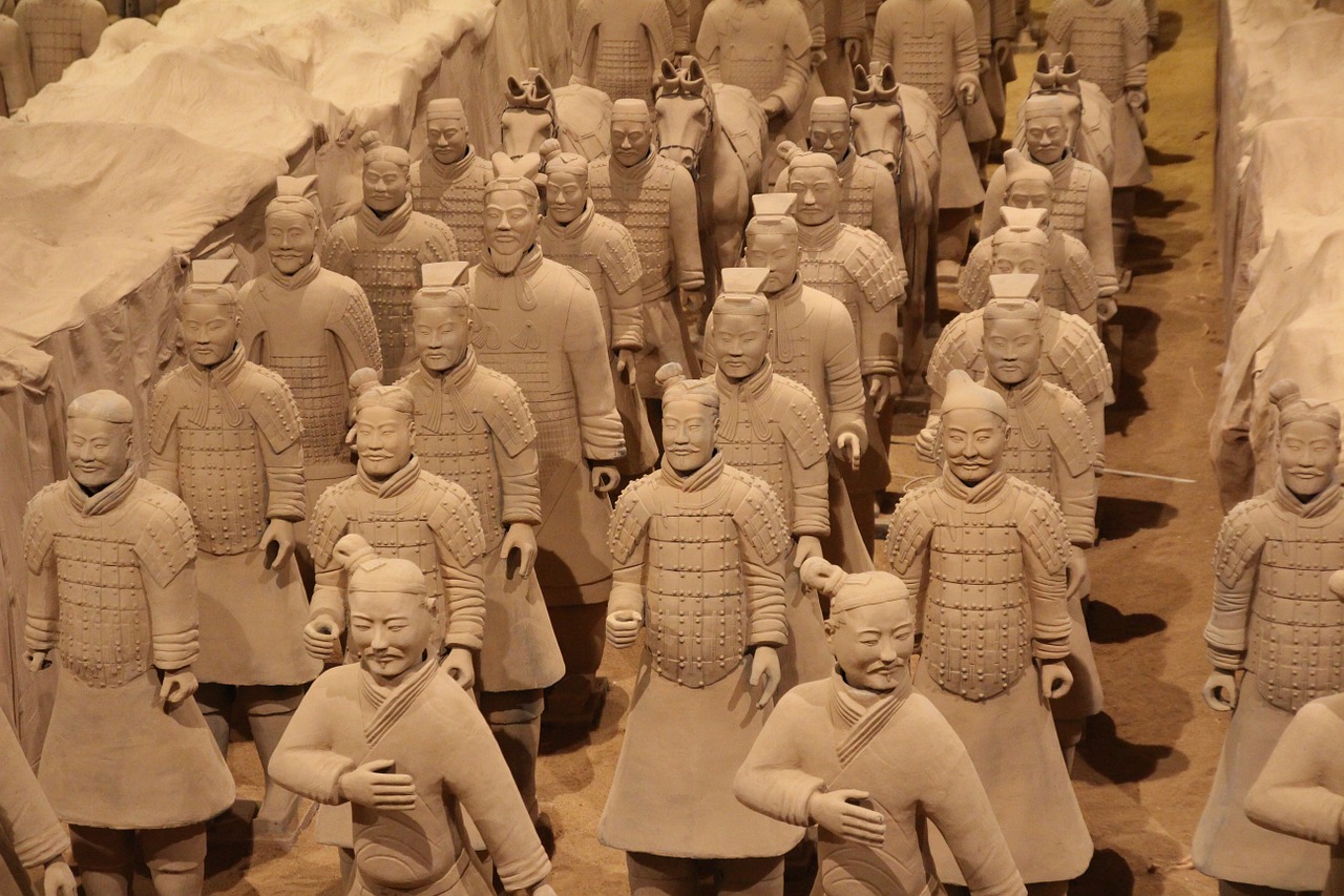 terracotta army warrior free photo